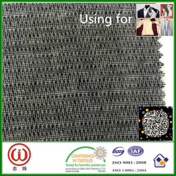 80gsm 138gsm 140gsm 150cm lavage collant coton 40D16 tissé entoilage